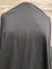 Cotton Jersey - Soft Black - Sold by the half yard