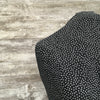 Bamboo - Dotted Black & White l Sold by the half yard