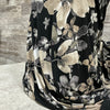 Brazil Knit - Floral Black/Taupe | Sold by the half yard