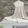 Ponte Wheaton Black & White Stripe  | Sold by the half yard