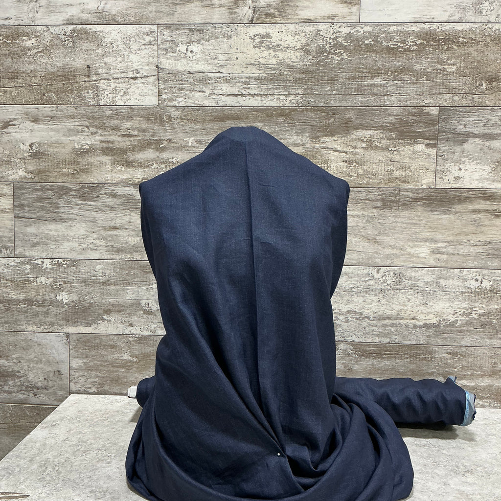 100% Linen Denim - Sold by the half yard