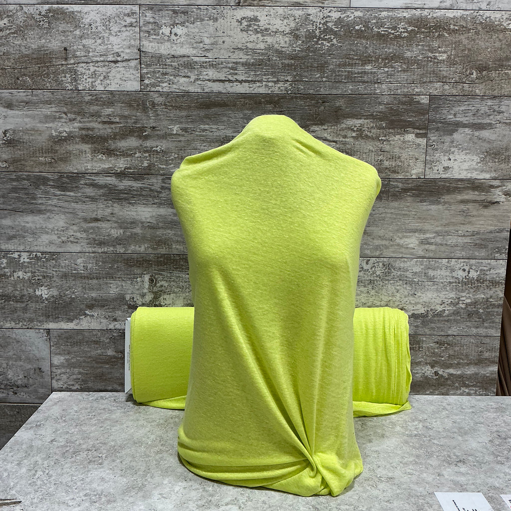Capri Linen Knit Lemon-sold by the half yard