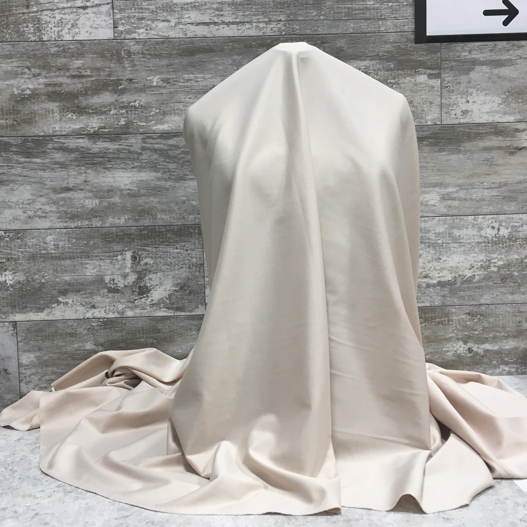 Techno Crepe/ Oatmeal | Sold by the half yard