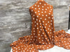 DBP Prairie Edge Floral Rust  | Sold by half yard