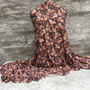 DBP Prairie Print in Coral  | Sold by half yard