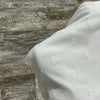 Floral Organza 03 Off White/Blanc - Sold by the half yard