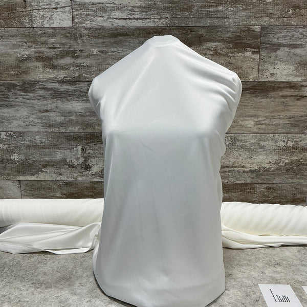 Bridal Pretty AND Good Satin / 03 Ivory | Sold by the half yard