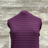 Plum Duke Stripe l Sold by the half yard