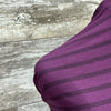 Plum Duke Stripe l Sold by the half yard