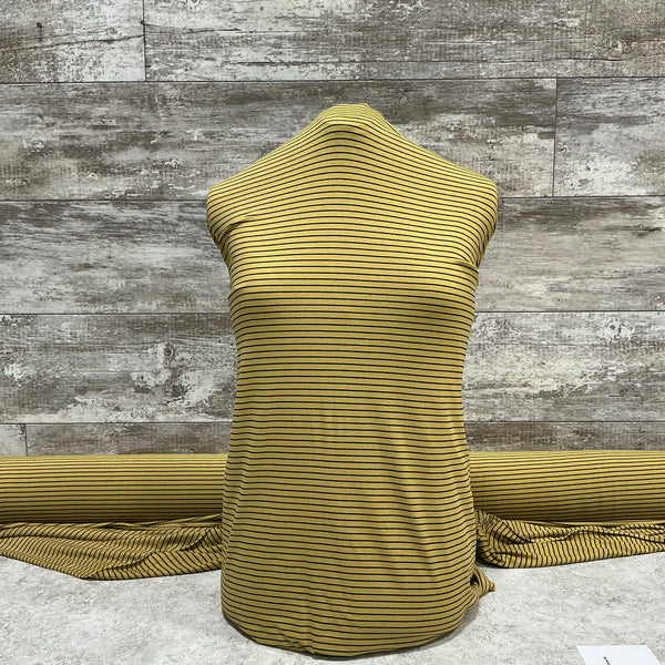 Bronze Black Stripe l Sold by the half yard