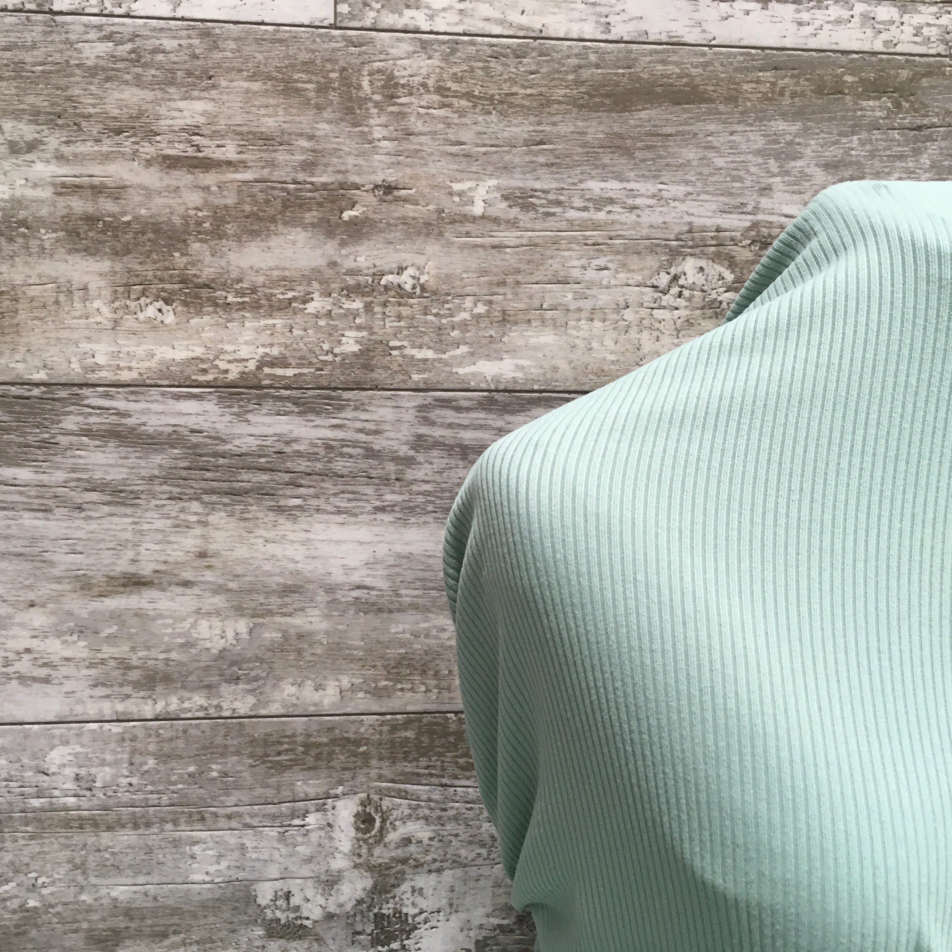 Ribbed Misted Green DBP | Sold by half yard