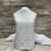Bridal Lace Cascading Daisy 101 White - Sold by the half yard