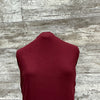 Organic Cotton - Cranberry | Sold by the half yard