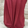 Organic Cotton - Cranberry | Sold by the half yard