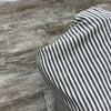 Organic Cotton Stripe - B&W | Sold by the half yard