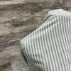 Organic Cotton Stripe - Green | Sold by the half yard