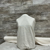 Organic Cotton Stripe - Tan/Ivory | Sold by the half yard