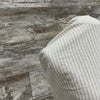 Organic Cotton Stripe - Tan/Ivory | Sold by the half yard