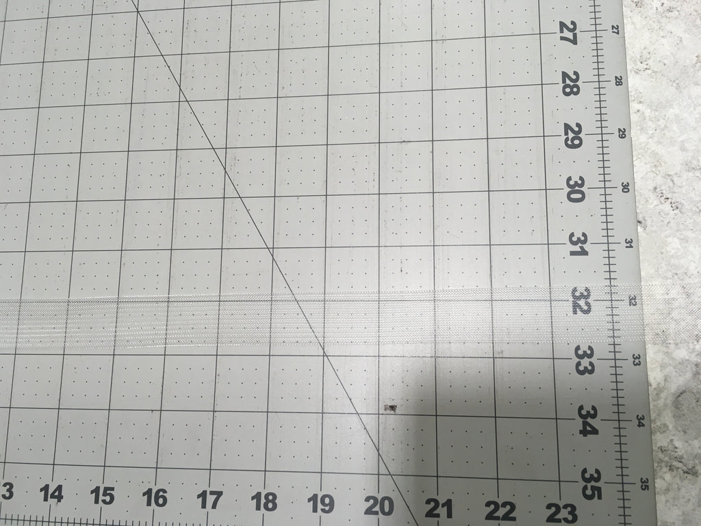 Horsehair Braid 1" | Sold by the half yard