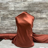 Luxury Satin / Bronze | Sold by the half yard