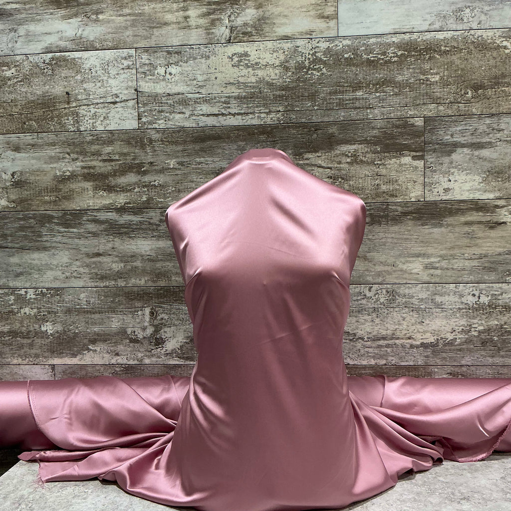 Luxury Satin / Mauve | Sold by the half yard
