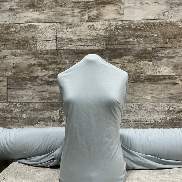 Cotton Jersey Sky Blue - Sold by the half yard