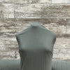 Cotton Jersey Verde Grey - Sold by the half yard