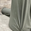 Cotton Jersey Verde Grey - Sold by the half yard