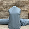 Beaming / Dusty Blue | Sold by the half yard