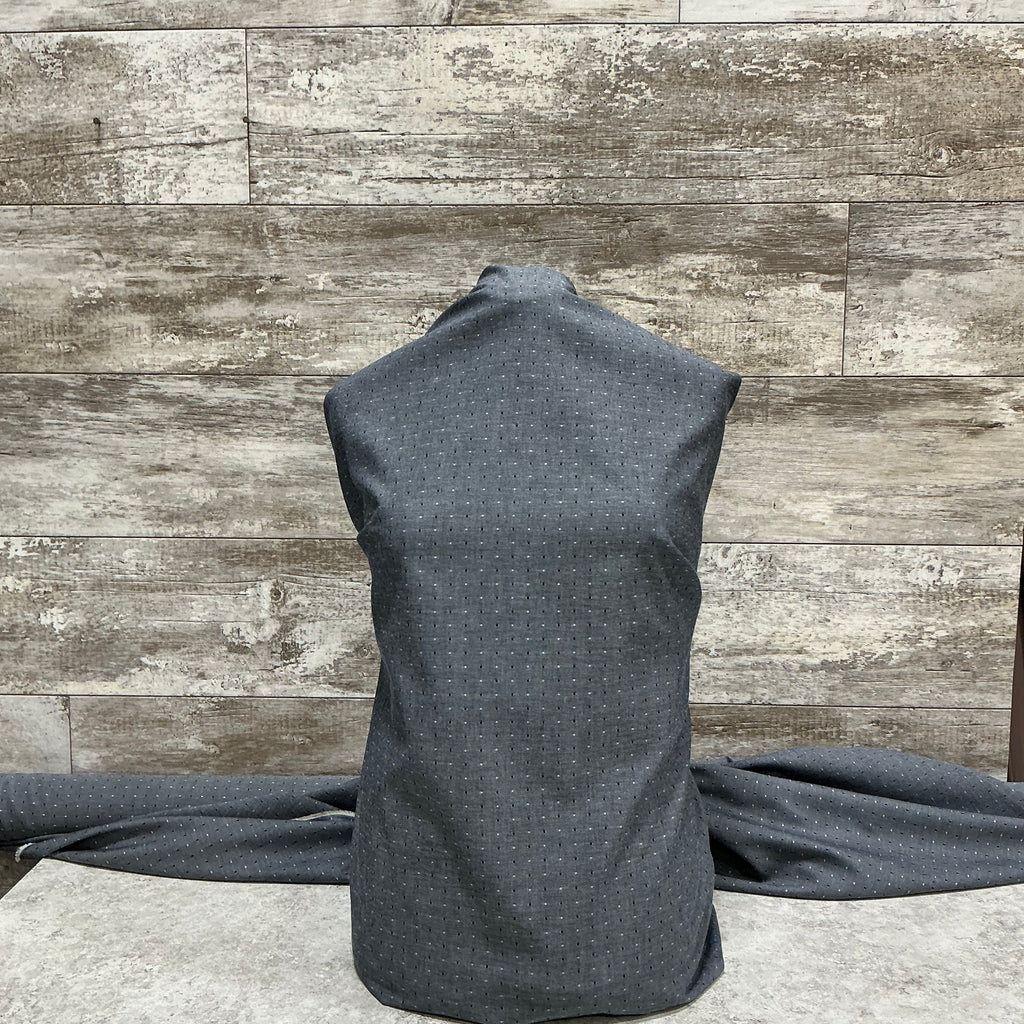 Chambray Swiss Dot - Sold by the half yard