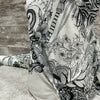 Amazon Vacation Border Print 100% Linen - sold by the half yard