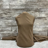 Brown Beauty Box Challis Wool - Sold by the half yard