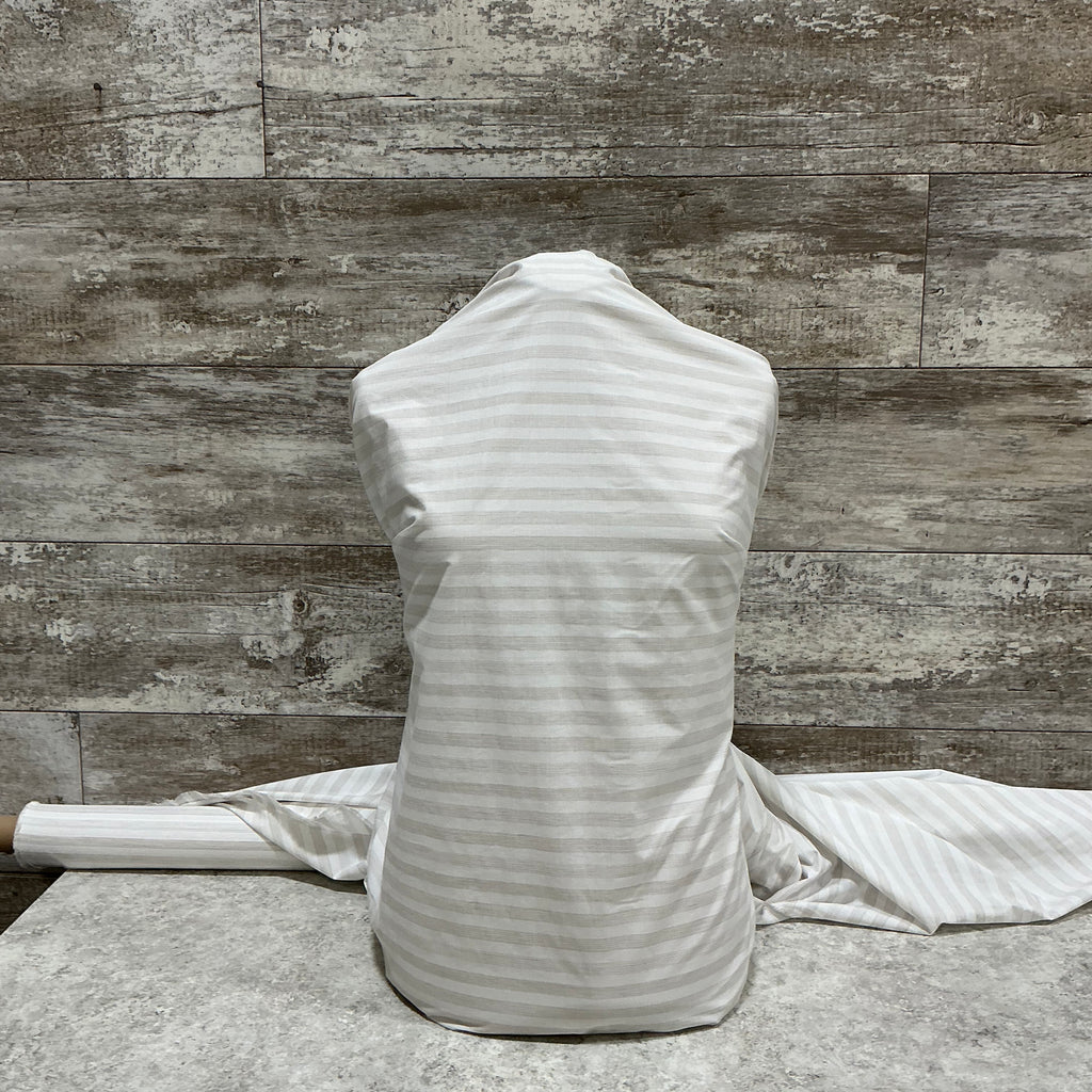 Sandpiper Stripe Cotton Linen - Sold by the half yard