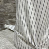 B&W Striped Linen Cotton Blend - Sold by the half yard