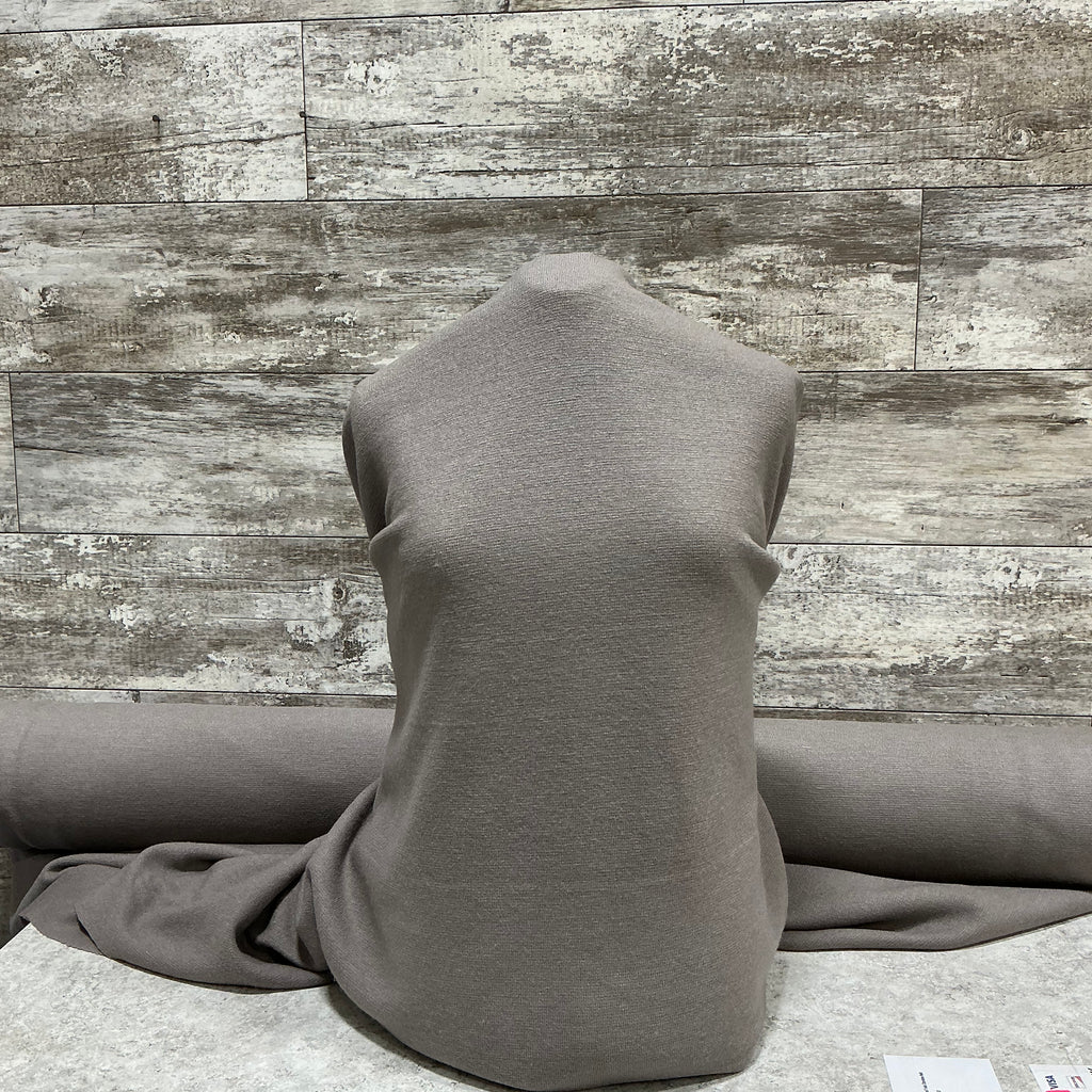 Double Knit Wool Taupe - Sold by the half yard