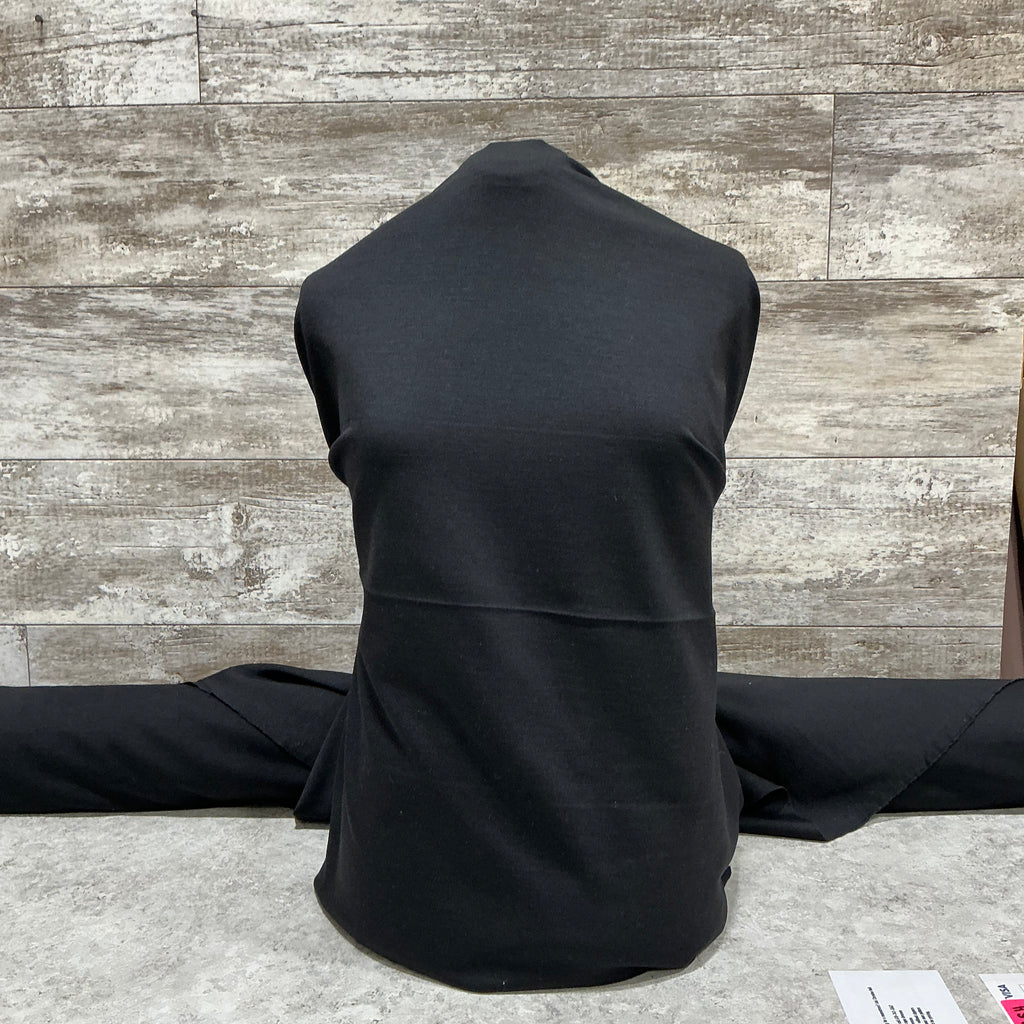 Virgin Boiled Wool Lycra - Sold by the half yard