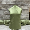 Luxury Satin / Willow Sage | Sold by the half yard