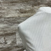 Linen/Cotton Reversible Really Striped/Charcoal - Sold by the half yard