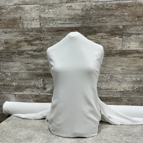 Tokyo 01 Pure White | Sold by the half yard