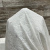 Carnation Stretch Lace | White  - Sold by the half yard