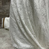 Carnation Stretch Lace | White  - Sold by the half yard