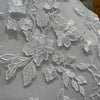 Gardinia Grace 01 White - Sold by the half yard