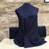 Spring Melange/ Medium Navy - Sold by the half yard
