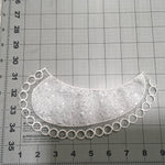 Applique/ Peter Pan Collar 01 White- Sold by the half yard