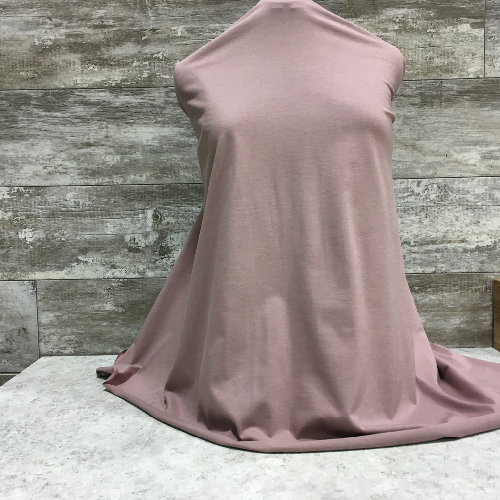 Cotton Jersey Mauve- Sold by the half yard