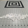 Applique/ Hannah Beaded Ivory- Sold by the half yard