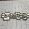 Applique/ Claire Metallic Beaded - Sold by the half yard
