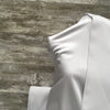 Mystique Satin / Dove Gray| Sold by the half yard