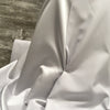 Mystique Satin / Dove Gray| Sold by the half yard