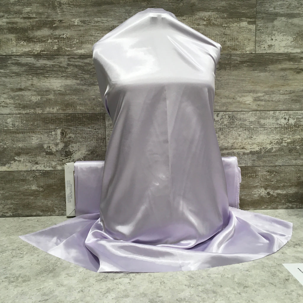 Forever Satin Charmeuse - Pansy | Sold by the half yard